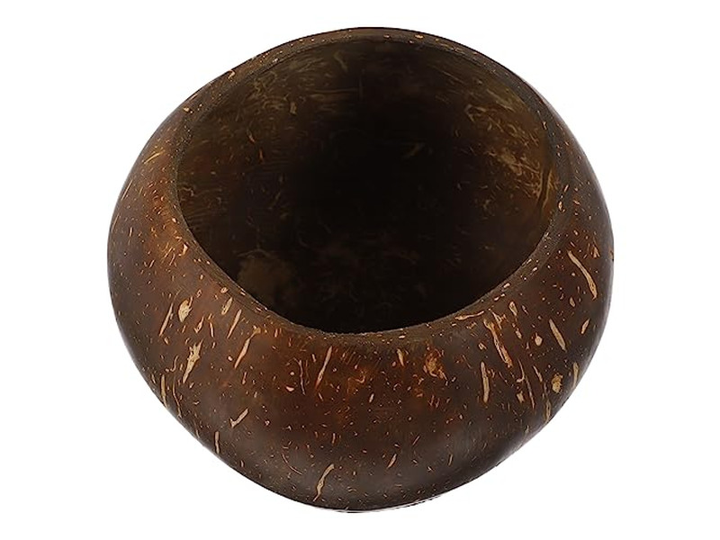 100% ココナッツボウル ココナッツシェルボウル ラフボウル ジャンボ 12Cm スナック ハーフシェル