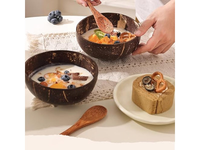 6ココナッツボウル ビーチウッド ベリーセット クラフトシェル プレート パールキャンドル香り