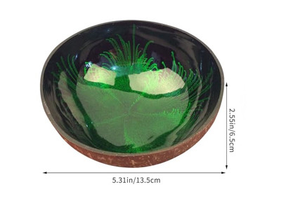 クラスターサービングボウル ココナッツセット4個 ポリッシュタイランドプレミアムボウルオリジナル