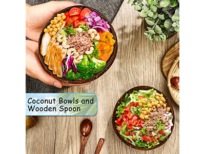 ココナッツボウル プリント 安価 大きな白い穴 ボックス ココナッツロゴ ハスクボウル スタイル