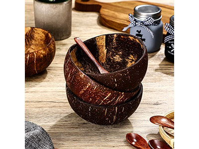 ココナッツボウル プリント 安価 大きな白い穴 ボックス ココナッツロゴ ハスクボウル スタイル