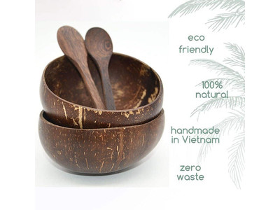 ココナッツボウル工場 アイスクリームボウル 手作り デザート ラッカー 再利用可能