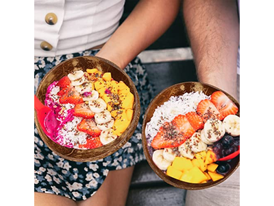 ココナッツセットバンブーボウルココナットアートカップソイキャンドルキャンドルジャーウォーマーイースター