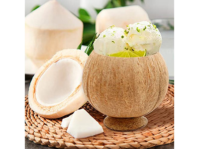 ココナッツシェル製品 スナック皿 スプーン ベトナム 大サイズ ボウル 自社ロゴ