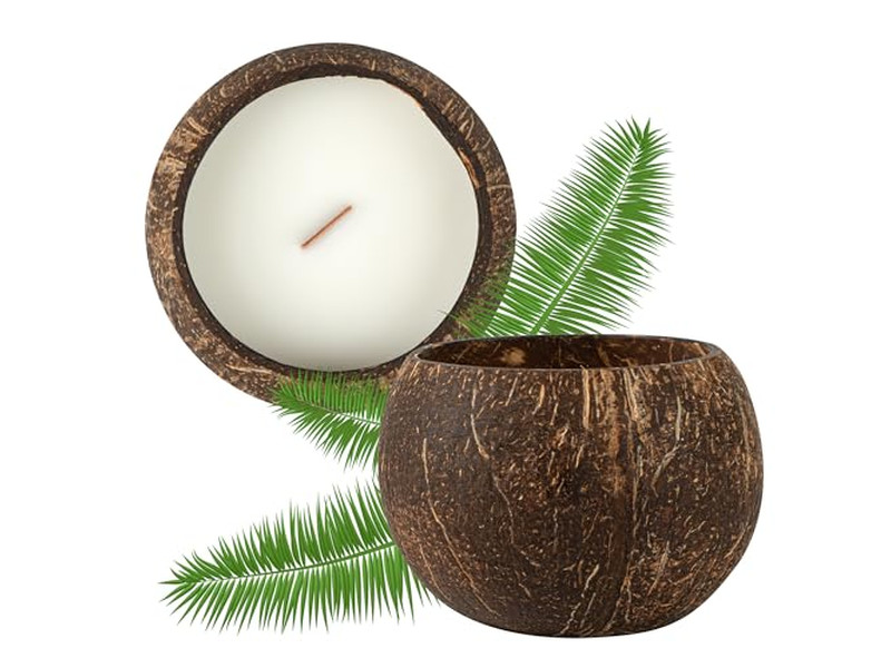 新鮮なオーガニックココナッツ販売ココナッツシェル手作りココボウルワックス