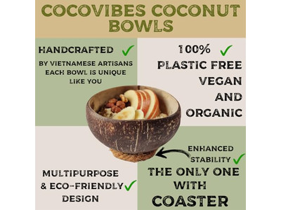 マクラメココナッツボウル プリントシェル 8インチ 空のシェル 6フラワー