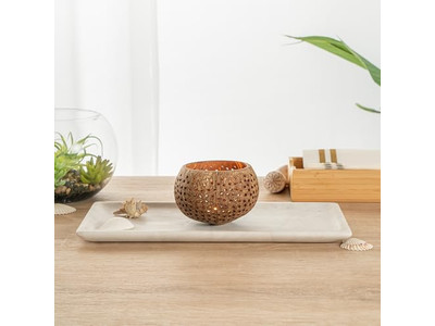 ココナッツボウル送料無料ホワイトラッカー天然ジャンボポリッシュセット