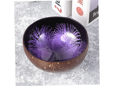 パターンシェルサラダ用ココナッツボウル カスタムメイドボウル 高品質