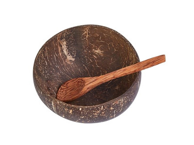 多色ココナッツボウルパーソナライズされたボウルユニークなキャンドル大サラダ用